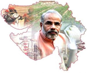 नरेंद्र मोदी गुजरात के मुख्यमंत्री के तौर पर