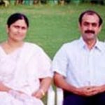 राणा दग्गुबती अपने माता पिता के साथ 