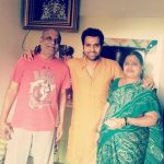 रोहित शर्मा अपने माता-पिता के साथ