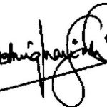  शत्रुघन सिन्हा के हस्ताक्षर  