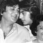संजय दत्त अपने माता पिता के साथ