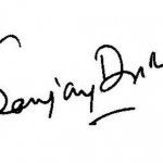 संजय दत्त के हस्ताक्षर 