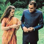 सोनिया गांधी अपने पति राजीव गांधी के साथ 