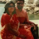 दीपक चोरसिया अपनी पत्नी अनुसूया रॉय के साथ 