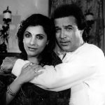 राजेश खन्ना अपनी पत्नी के साथ 