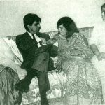 दिलीप कुमार अपनी बहनों साकिना, सईदा और ताज के साथ