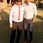 शुभमन गिल अपने पिता लखविंदर सिंह गिल के साथ