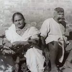 गामा पहलवान अपनी पत्नी वज़ीर बेगम के साथ 