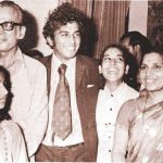 सुनील गावस्कर अपने परिवार के साथ 