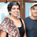 आमिर अपनी पूर्व पत्नी रीना दत्ता के साथ 
