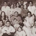 राज कपूर अपने परिवार के साथ 