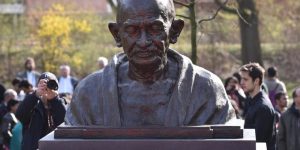 महात्मा गांधी की प्रतिमा जर्मनी में