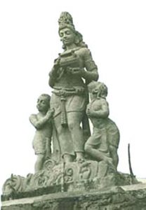 राम वी सुतार द्वारा निर्मित चंबल की मूर्ति 