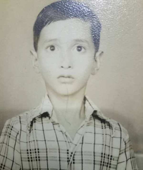 Sanjay Pandey's childhood photo