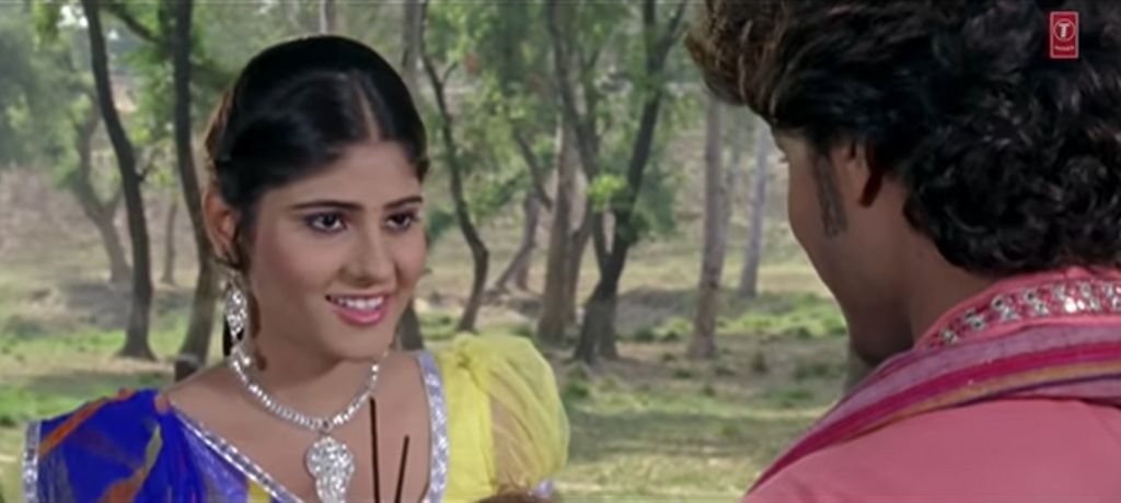Neha Shree's debut Bhojpuri film "Sajan Chale Sasural" (2011)