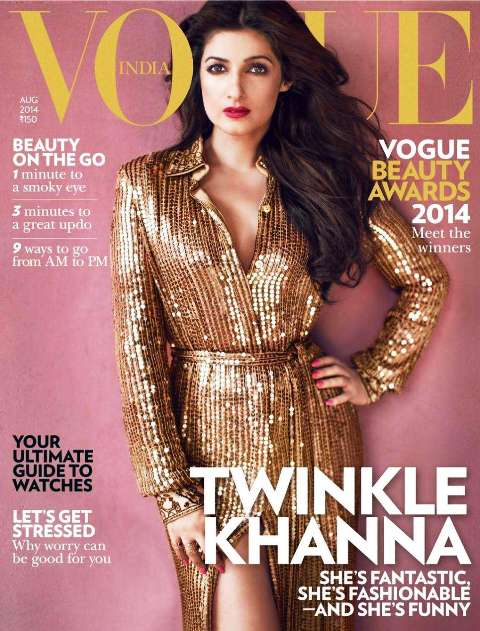 Twinkle Khanna on Vogue