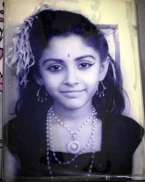 Jaya Prada's childhood photo