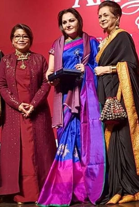 Jaya Prada with Art Karat Award for Excellence 2018