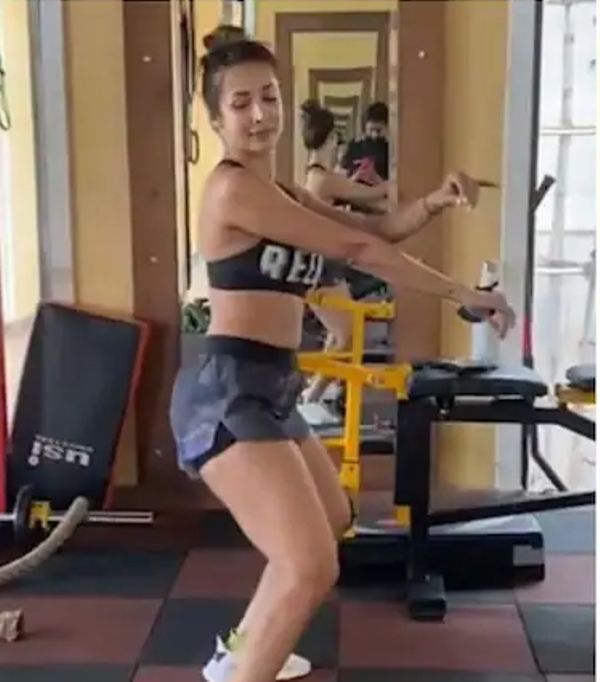 Malaika Arora with her gym