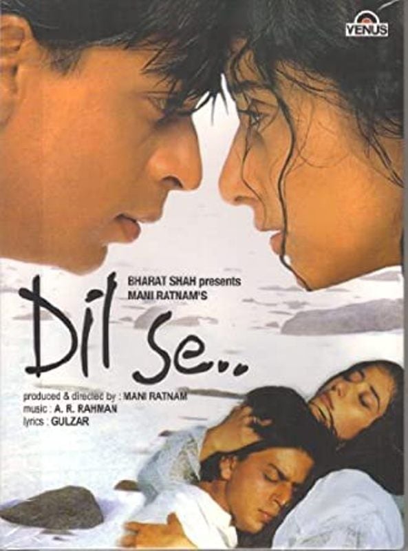 Preity Zinta's debut Bollywood film Dil Se.. (1998)
