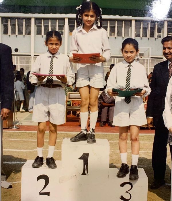 Taapsee Pannu in her school days