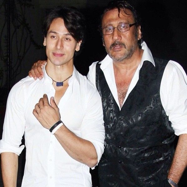 Tiger Shroff with his father