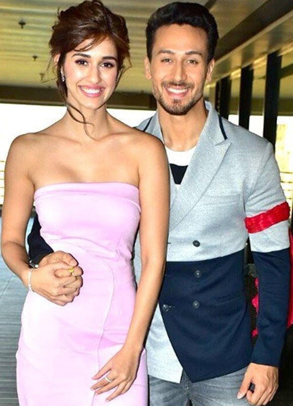 Tiger Shroff with his girlfriend