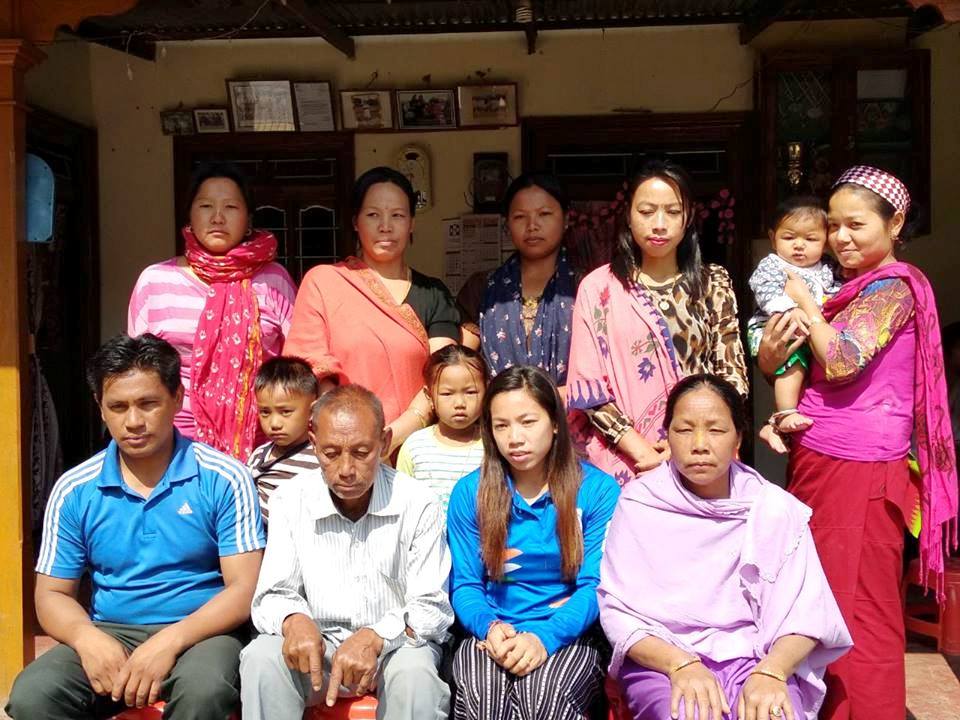 Mirabai Chanu with her Familys