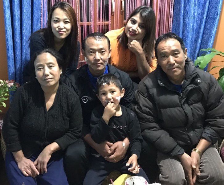 Tarundeep Rai with his family