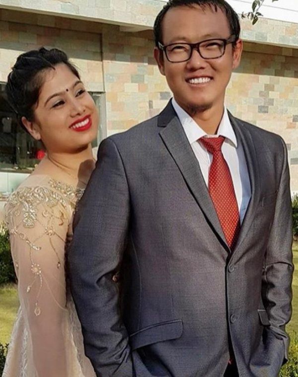 Tarundeep Rai with his wife