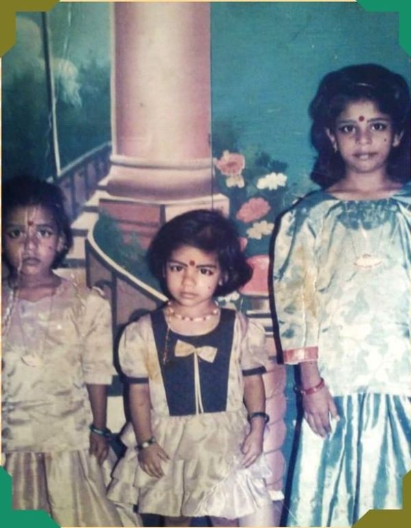 Bhavani Devi with her two sisters