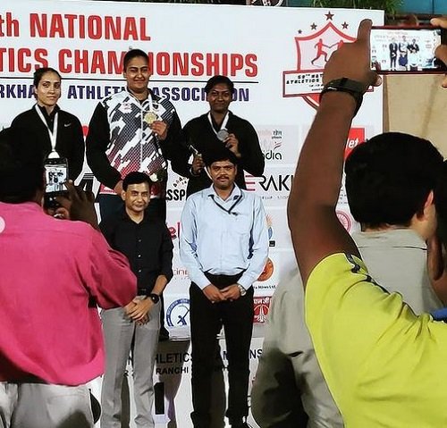 Kamalpreet Kaur on winning gold metal at Natioanl Athletic Championships