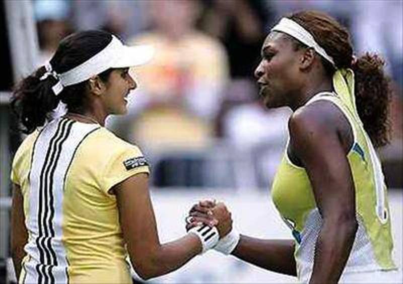 Sania Mirza and Serena Williams