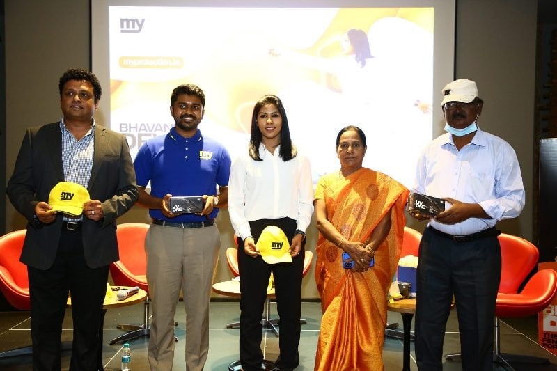 Worlds first Safety Lifestyle brand ‘MY' apoointed C A Bhavani Devi as their Goodwill Ambassador