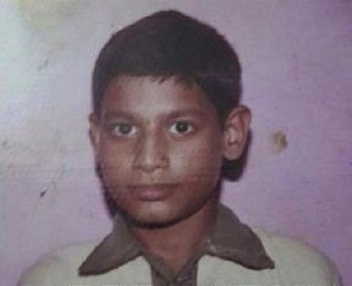 Manoj Patils childhood picture