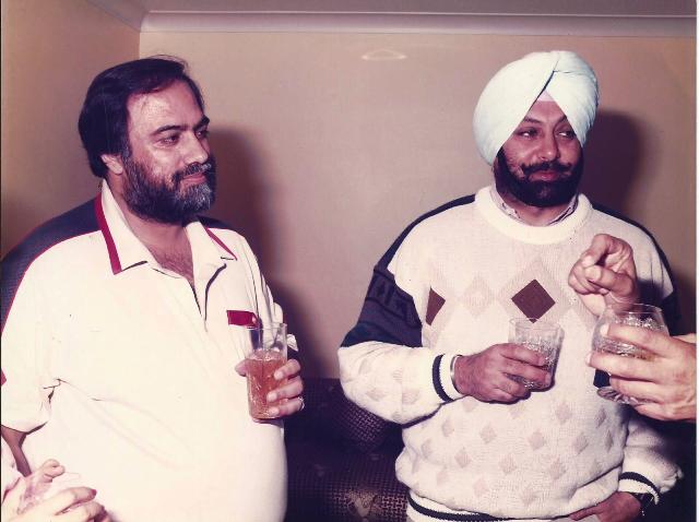 Amarinder Singh drinking alcohol