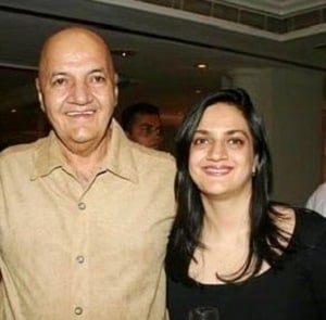 Prem Chopra with his daughter Punita Chopra