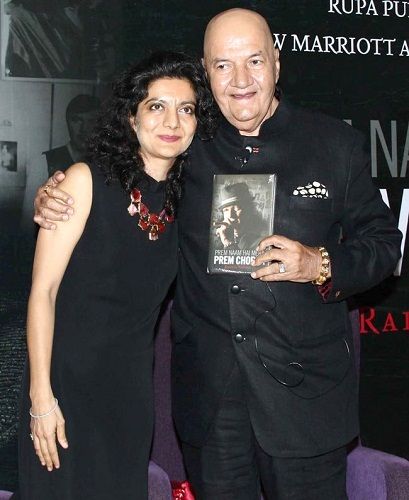 Prem Chopra with his daughter Rakita Chopra