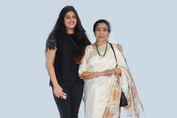 Asha with her granddaughter Zannai
