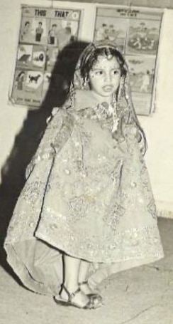 Divya Khosla Kumar in childhood