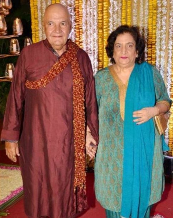 Prem Chopra with this wife