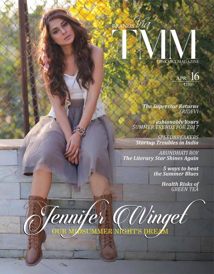 Jennifer Winget on TMM Coverpage