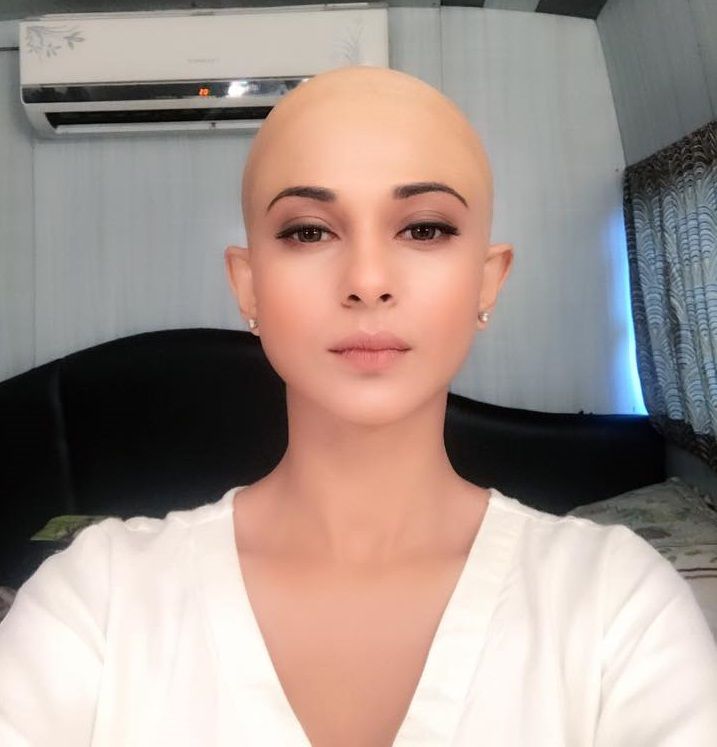 Jennifer Winget’s bald look in Beyhadh