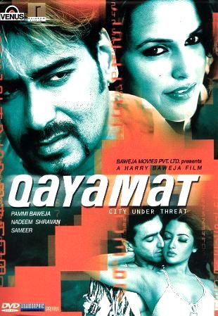 Neha Dhupia Bollywood film debut Qayamat City Under Threat (2003)