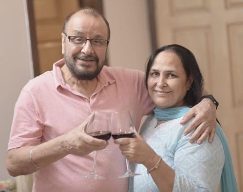 Neha Dhupia's mother and father