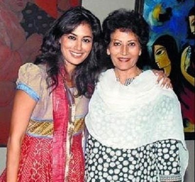 Chitrangada Singh with her mother