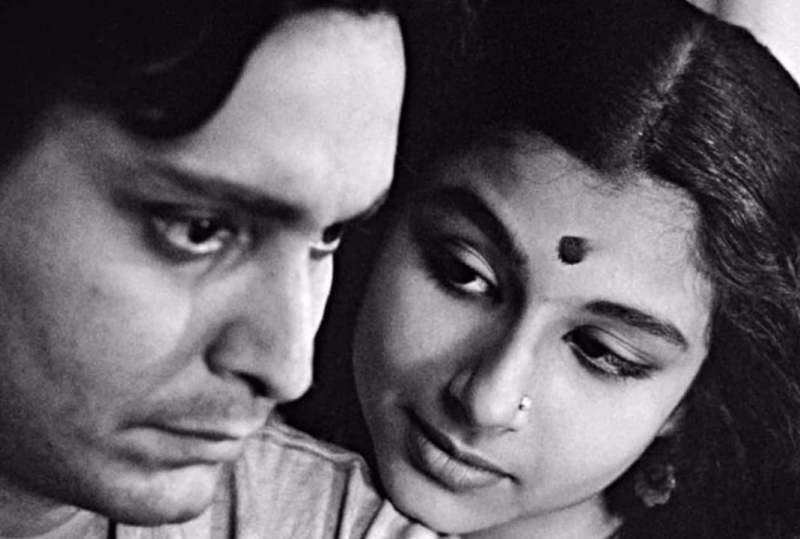 Sharmila Tagore's debut Bengali film Apur Sansar (The World of Apu) (1959)