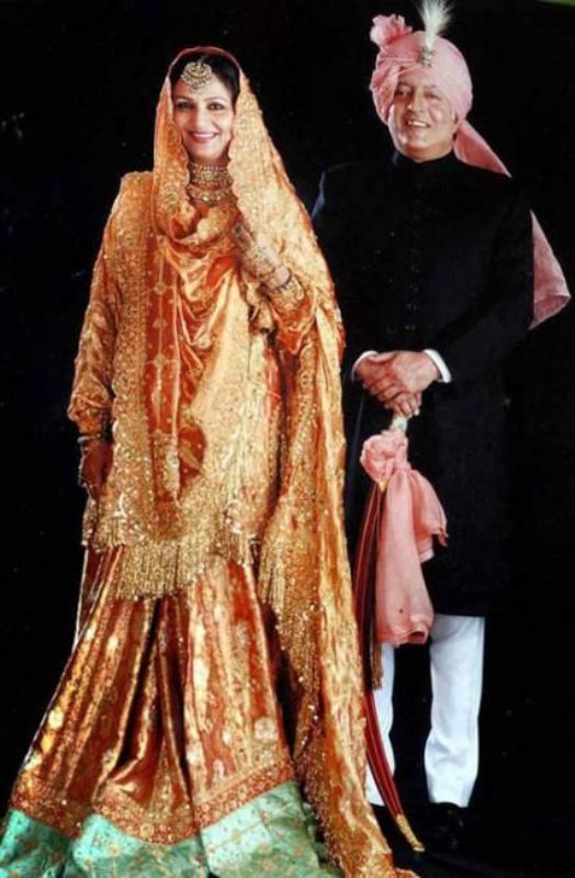 Sharmila Tagore's wedding photo