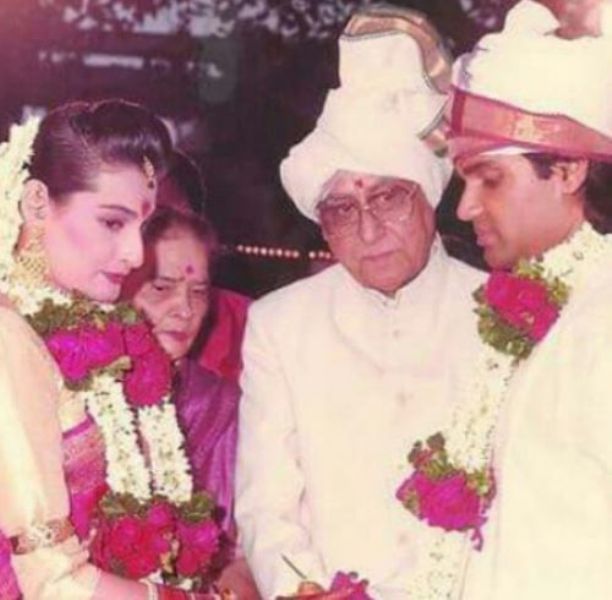Suniel Shetty's wedding picture