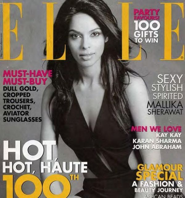 Mallika Sherawat featured on magazine cover pages